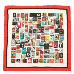 ISO Kate Spade Multicolor Matchbook Print Scarf